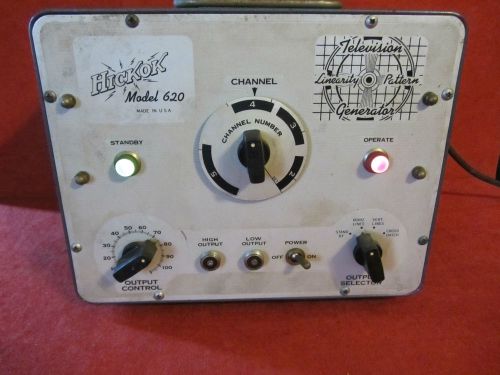 , vintage hickok  vacuum  tube television signal generator for sale