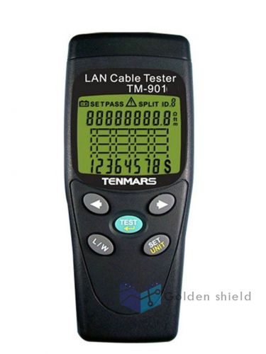 Tenmars TM901  LAN Cable Tester  LAN cable (UTP, STP),cable.