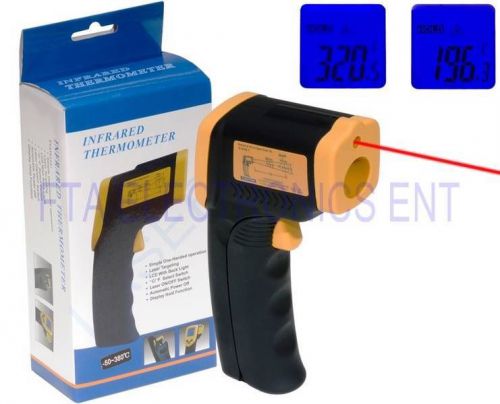 Non-contact ir infrared digital temperature gun thermometer laser point dt8380 for sale