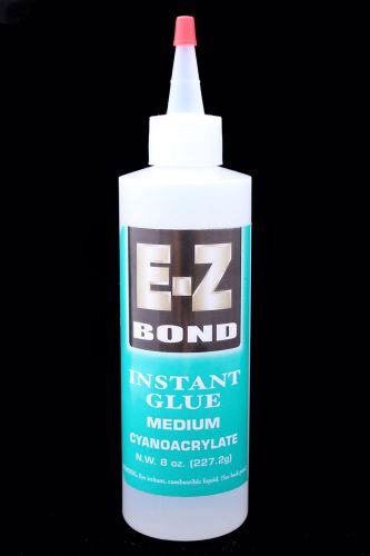E-Z BOND SUPER GLUE (Cyanoacrylate) 8 OZ MEDIUM 100cps