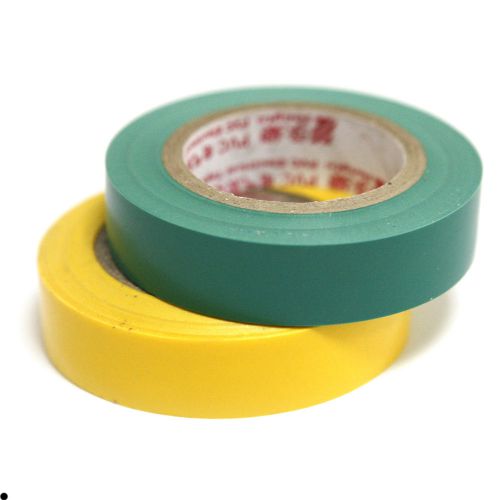 2pcs 17mm x 18m pvc electrical tape  insulation adhesive tape industrial supply for sale