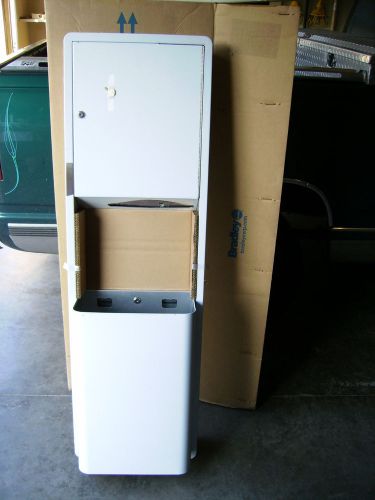 New! bradley towel/waste unit 234-000, multi or c-fold towels for sale