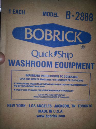 Bobrick B-2888 S/S Surface Mounted Multi Roll Toilet Tissue Dispenser Paper NEW
