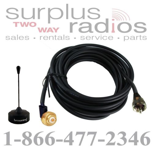 Black 800mhz nmo pretuned antenna kit kenwood tk-5910 nx-900 nx-920g tk-980 for sale