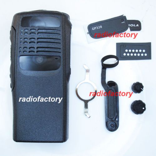 Brand new front case Housing coverFor Motorola GP328 Two Way Radio Walkie Talkie