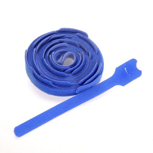 8&#034; recloseable velcro tie wrap 25 per pack cable ties secure tight fastening new for sale