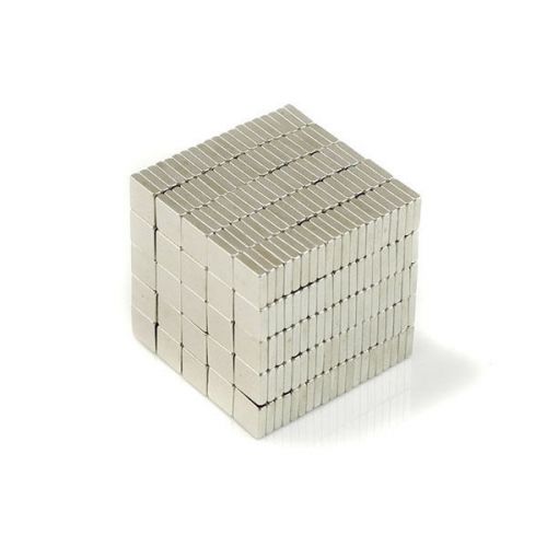 500pcs 5/32&#034; x 5/32&#034; x 1/32&#034; Blocks 4x4x1mm Neodymium Magnets Rare Earth N35