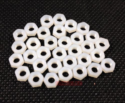 M5 nylon screw plastic fasteners m5 nylon screw nuts.50pcs for sale