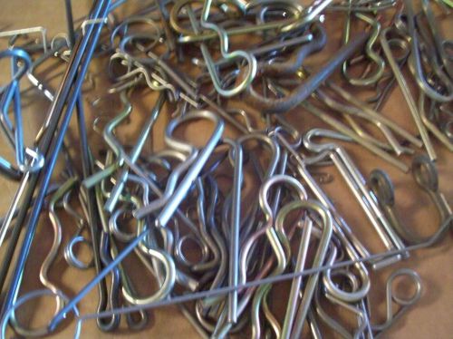 HITCH PINS, PULL PINS, CONNECTORS, HAIRPINS,  HUGE LOT