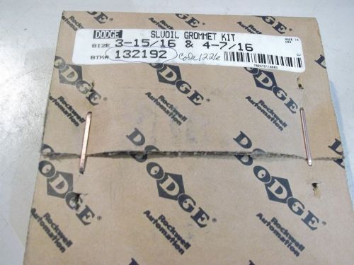 New dodge slvoil grommet kit 3-15/16 &amp; 4-7/16 132192 new in box  (yy2) for sale