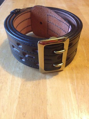 Don hume model b 101 black leather size 36 police duty belt for sale