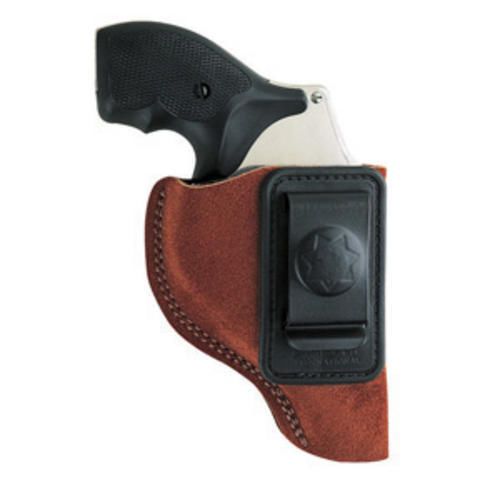 Bianchi 6 s&amp;w j frame 2&#034; revolver rh leather holster black 10380 bi10380 for sale