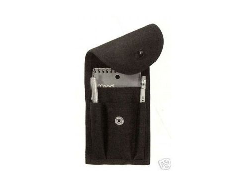 Hwc police teacher emt ems nylon memo book pen pencil pad holder case belt loop for sale