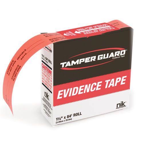 Armor forensics bd2100 orange tamper guard/proof evidence tape roll for sale