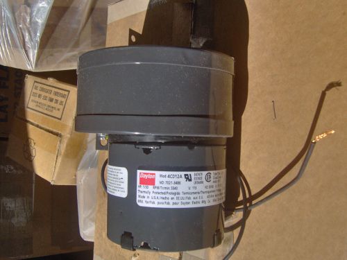 New dayton 4c012a 7021-3486 blower motor 1/50hp 115v-ac 3340rpm d345351 for sale