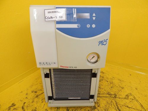 Thermo neslab 262112030000 recirculating chiller merlin m25 used tested working for sale