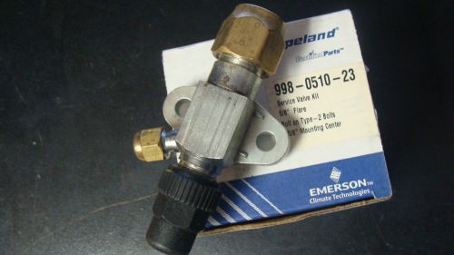 New factory overstock copeland service valve kit 998-0510-23 5/8&#034; flare for sale
