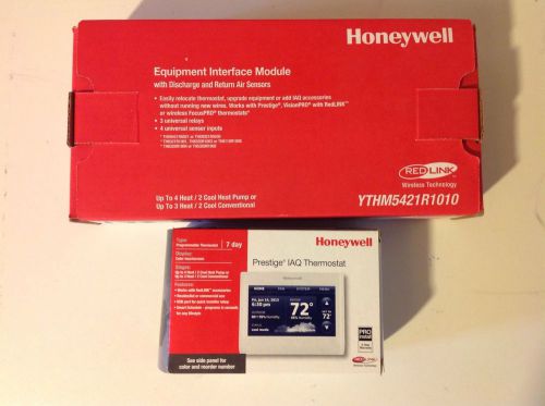 Honeywell ythx9421r5085ww white prestige 2 wire iaq kit with redlink for sale