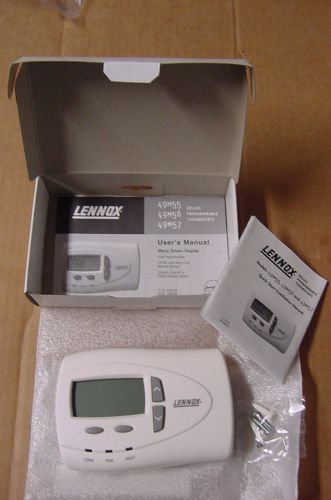 Lennox 49M55 Robertshaw 9701ilx Deluxe Programmable Thermostat 1/Heat 1/Cool NEW