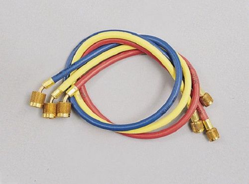 Yellow jacket 22985 plus ii 60&#034; charging hose (ryb) 3-pack w/ sealright™ fitting for sale
