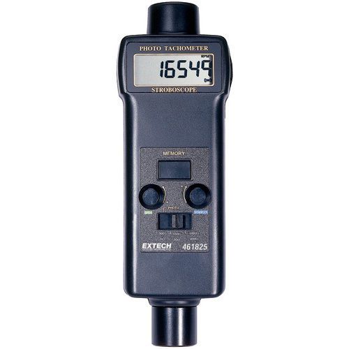 EXTECH 461825 Combination Photo Tachometer/Stroboscop, US Authorized Distributor