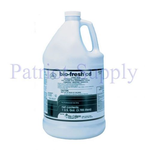 Nu-calgon 4126-38 bio-fresh cd 1 gallon bottle bacteriostat-fungistat-deodorizer for sale
