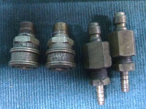 Hansen 3/8&#034; air hose coupling quick connects for sale