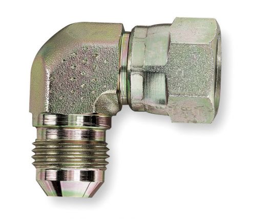 Eaton hose adapter, jic, 90 degree elbow, swivel 7/16-20 male / female qty: 10 for sale