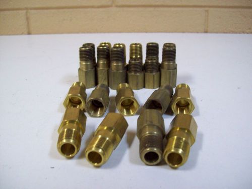 Df burnham 909-04-04d1b pipe to pipe .2500in adapter -21pcs- new - free shipping for sale