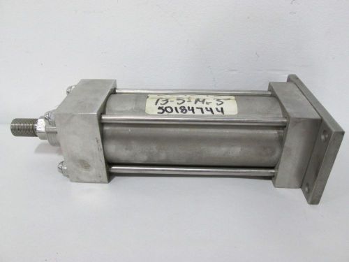 NEW EK247832 B STAINLESS 5IN STROKE 2-1/2IN BORE PNEUMATIC CYLINDER D294550