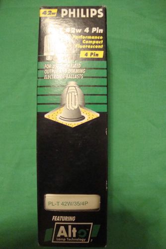 2 PIECES OF M-PHILLIPS - PL-T 42W 4PIN HIGH PERFORMANCE FLUORESCENT BULB