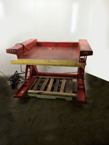 Presto xz44-20 hydraulic lift table  floor level 2000 lb. capacity 44&#034; x 48&#034; for sale