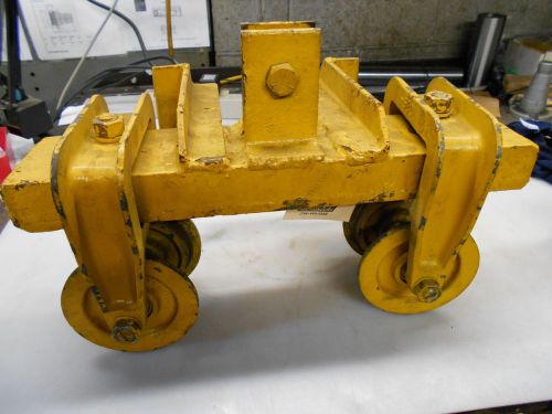 1/4 ton articulating trolley for 5&#034; i-beam for sale