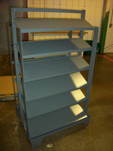 Jamco rr336 sloped shelf stand for parts bins 36&#034; wide 16c713 for sale