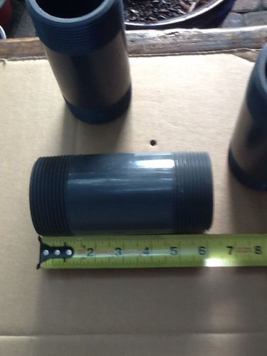 Spears pvc, 2 1/2 x 6&#034;, schedule 80 nipple for sale