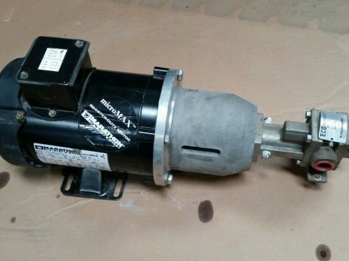 ECO PUMP GC4-ACT-TTA GEARCHEM PULASAFEEDER GEAR HYDRAULIC PUMP 3/4 hp motor