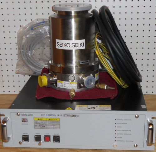 Edwards STP H200 C Turbo Molecular Vacuum  Pump W/control unit