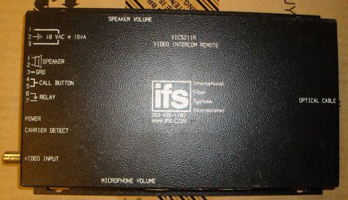 IFS VIC5211R Video Intercom Remote Module