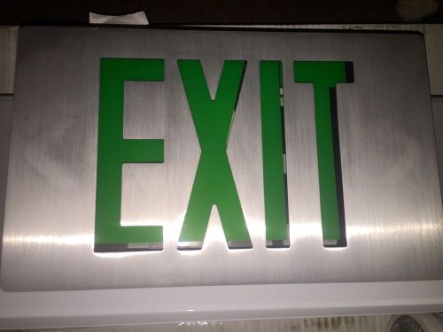 LED Exit Sign- Cast Aluminum