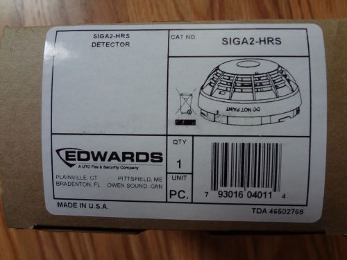 NEW EDWARDS SIGA2-HRS HEAT DETECTOR THIS IS THE REPLACEMENT FOR SIGA-HRS