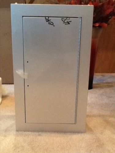 Fire extinguisher cabinet aluminum surface mounted nib jl industries retails$115 for sale