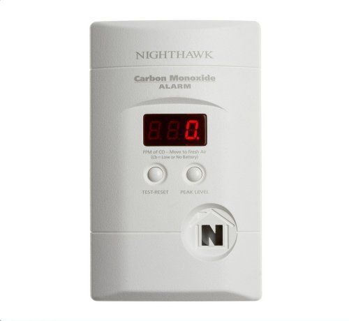 Plug-in deluxe co alarm w/digital display (6 pack) for sale