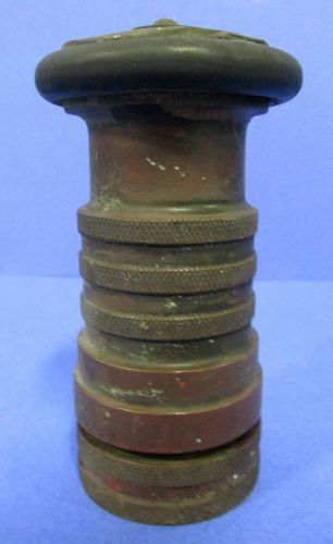 1 1/2&#039; brass fire hose nozzle for sale