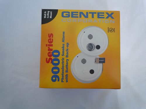 GENTEX 9000 SERIES 9120F - WALL/CEILING MOUNT PHOTOELECTRIC SMOKE DETECTOR