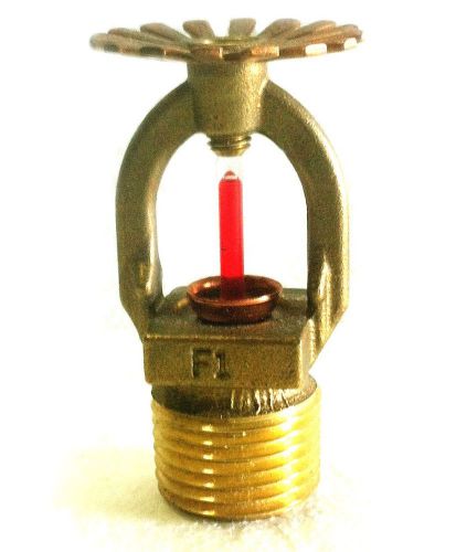 Reliable Brass Pendent Quick Response Sprinkler Heads 1/2&#034; NPT, 155*F