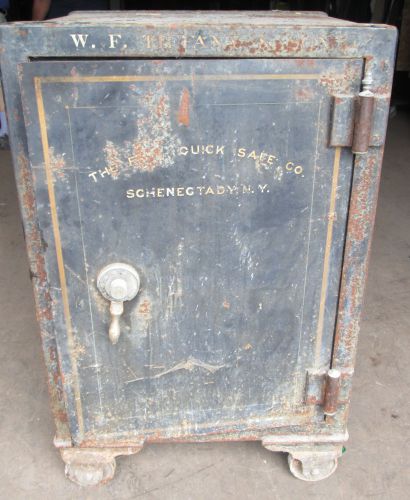 ANTIQUE SAFE - &#034;W. F. TIFFANY &amp; SONS&#034;  - RELIABLE SAFE CO.