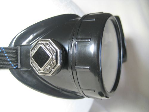 Pro steampunk safety goggle industrial black lab educator chem engineer mro gear for sale