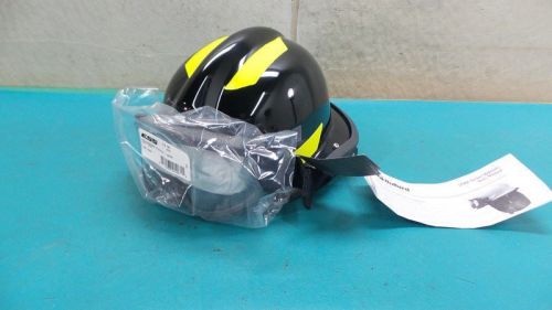 Bullard  usrx helmet black black 6*1/2 to 8 inches fire and rescue helmet for sale