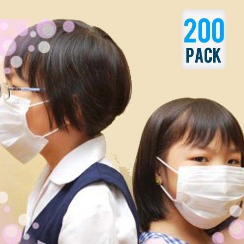 Disposable Face Masks for Children - Bacteria Filtration