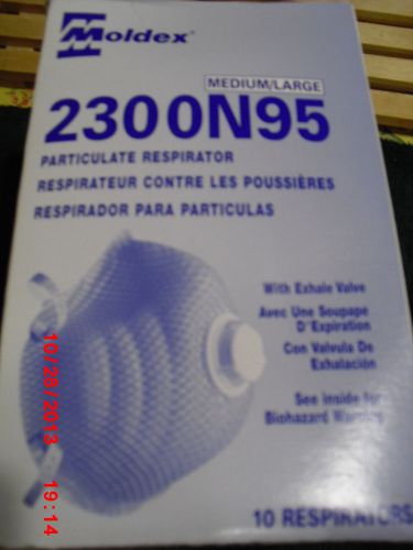MOLDEX #2300N95 - M/L - REFLEX BLUE - PARTICULATE RESPIRATOR